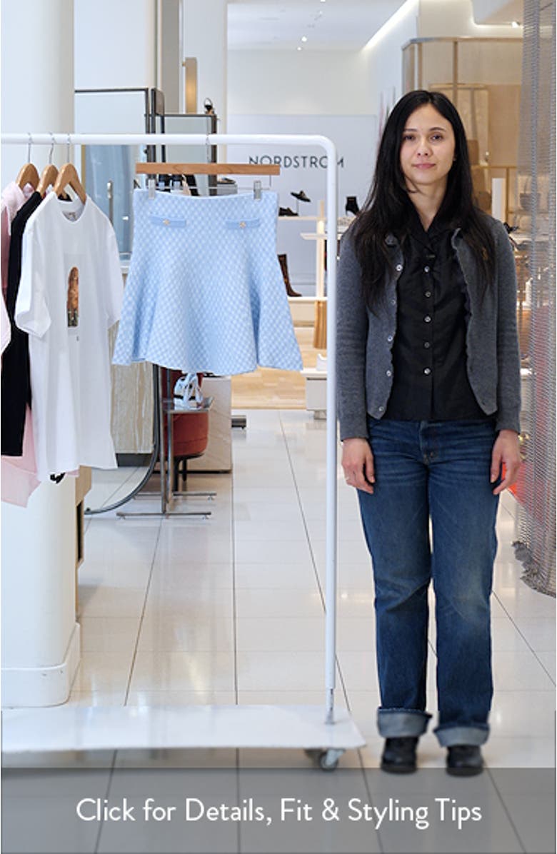 Malvie Plaid Sweater Skirt, sales video thumbnail