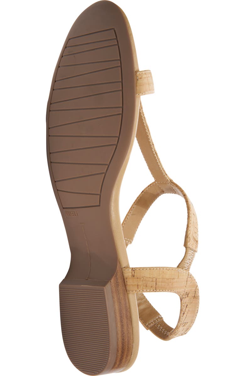 VANELi Blonde T-Strap Sandal, Alternate, color,