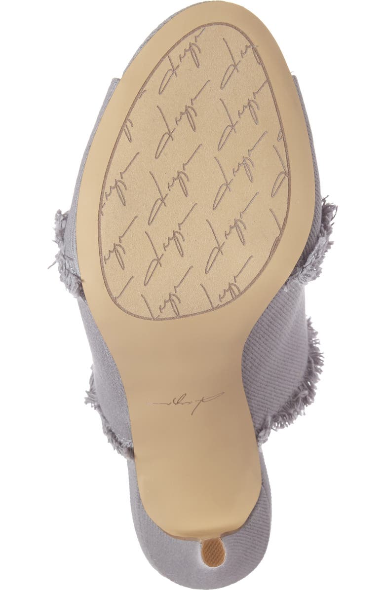 Daya by Zendaya Sheridan Fringe Denim Clog, Alternate, color,