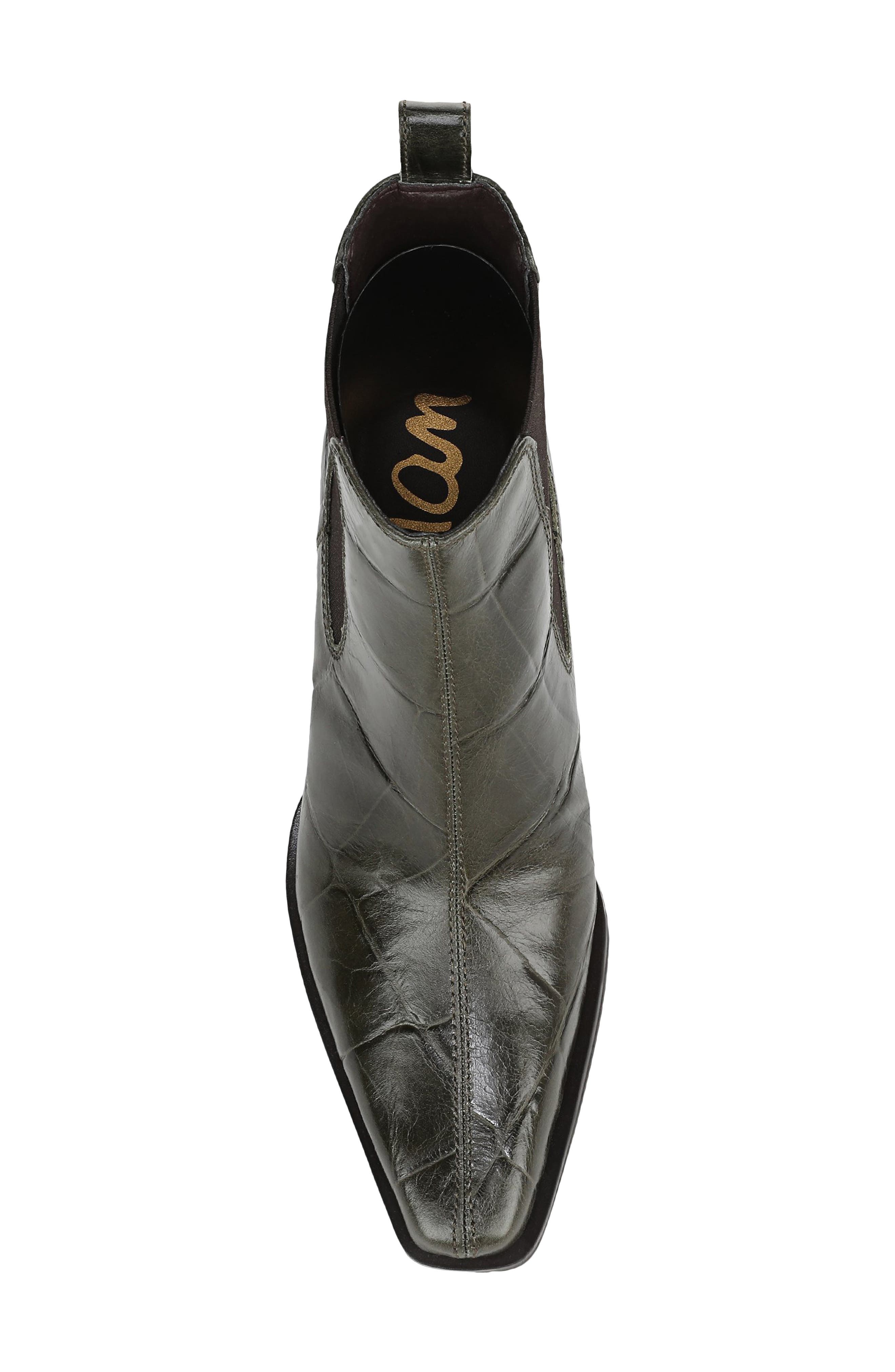 Sam Edelman Ashtyn Chelsea Boot, Alternate, color, Deep Olive