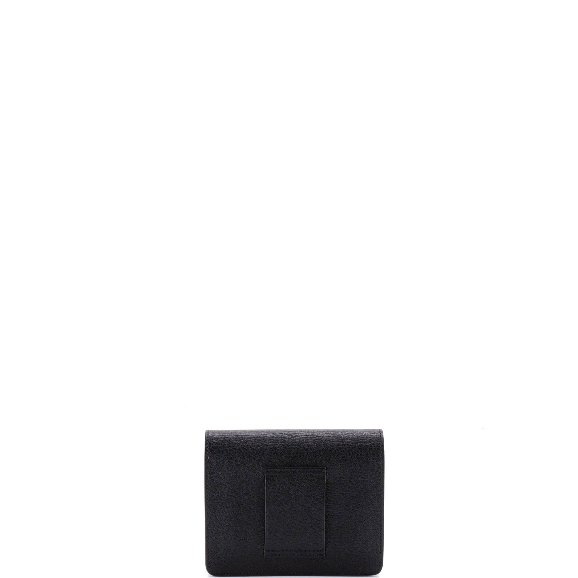Roulis Slim Wallet Chevre Mysore, Alternate, color, Black
