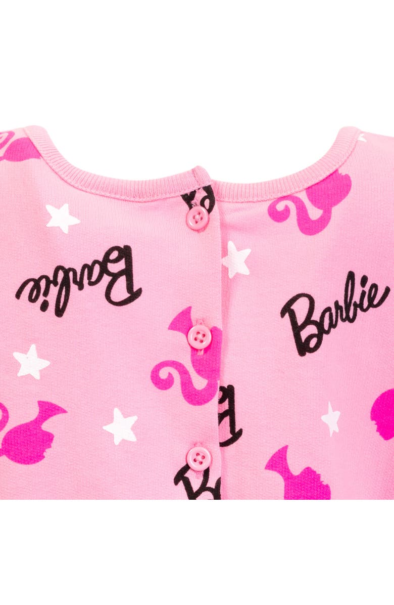 Barbie Sleeveless Skater Romper, Alternate, color, Pink