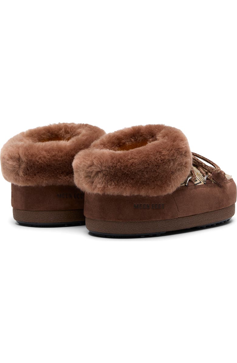 Moon Boot<sup>®</sup> x Guest In Residence EVX Chalet Faux Fur Trim Mule, Alternate, color, Cocoa
