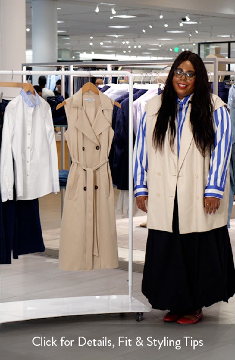 Sleeveless Blazer Midi Dress, sales video thumbnail