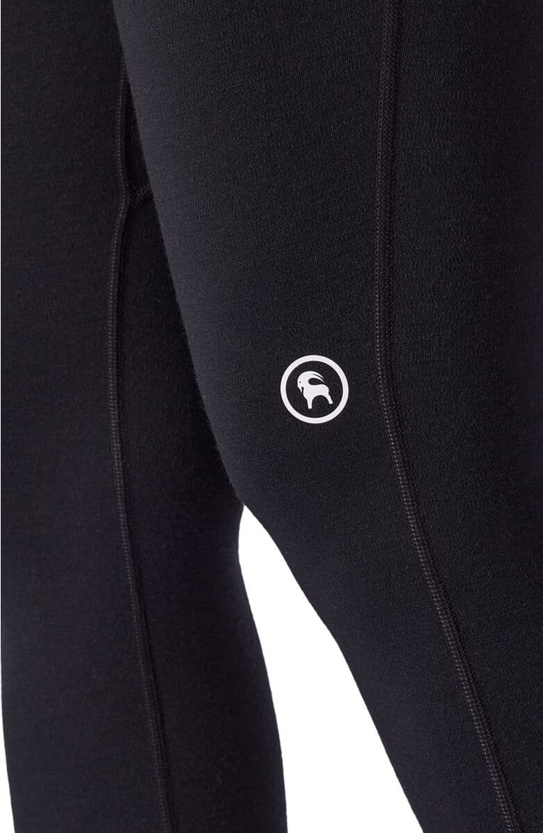 Backcountry Cedars Rws Merino Mid-Wt Baselayer 3/4 Bottom - Women's, Alternate, color, Black