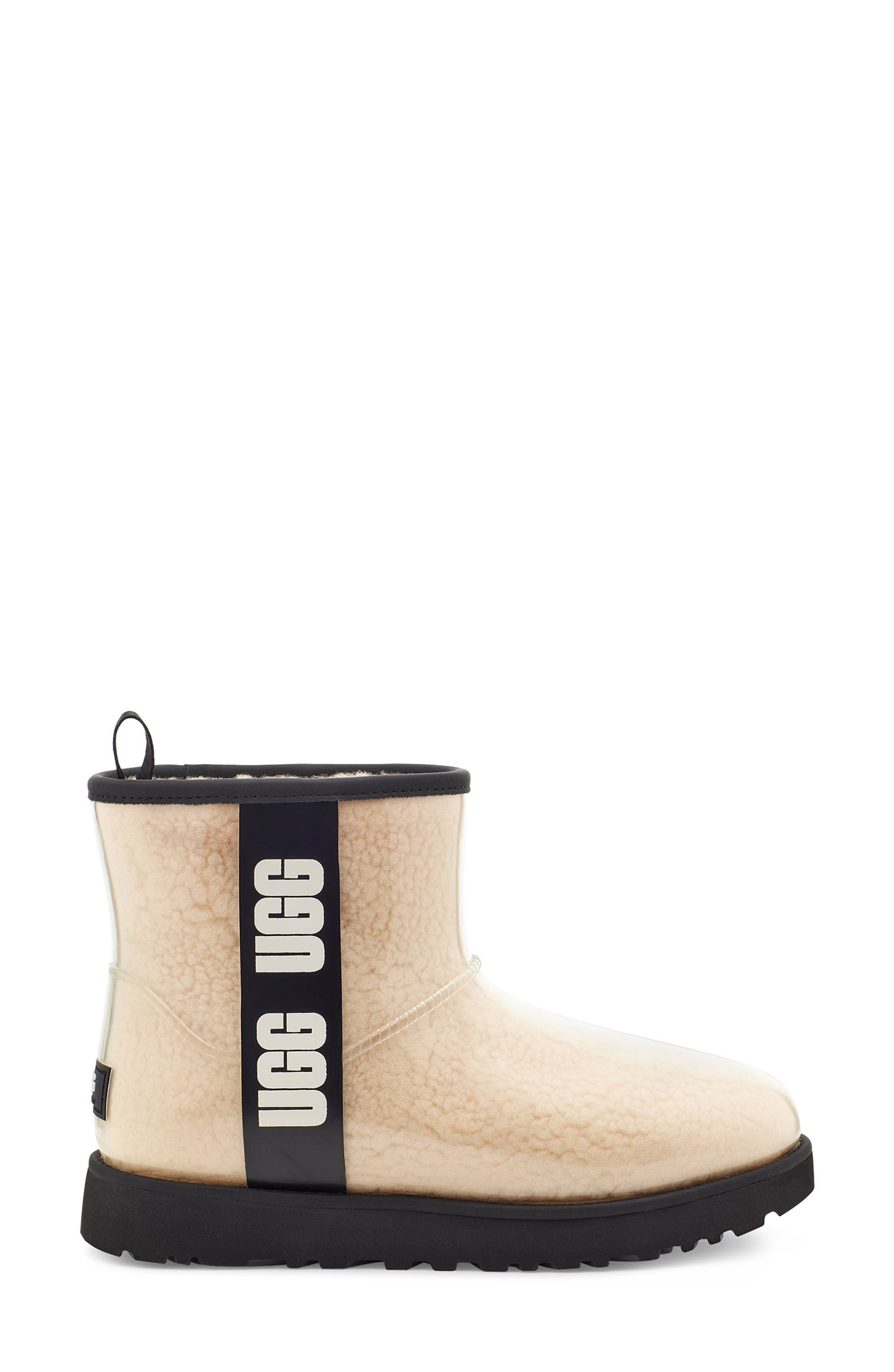 UGG<sup>®</sup> Classic Mini Waterproof Clear Boot, Alternate, color, 