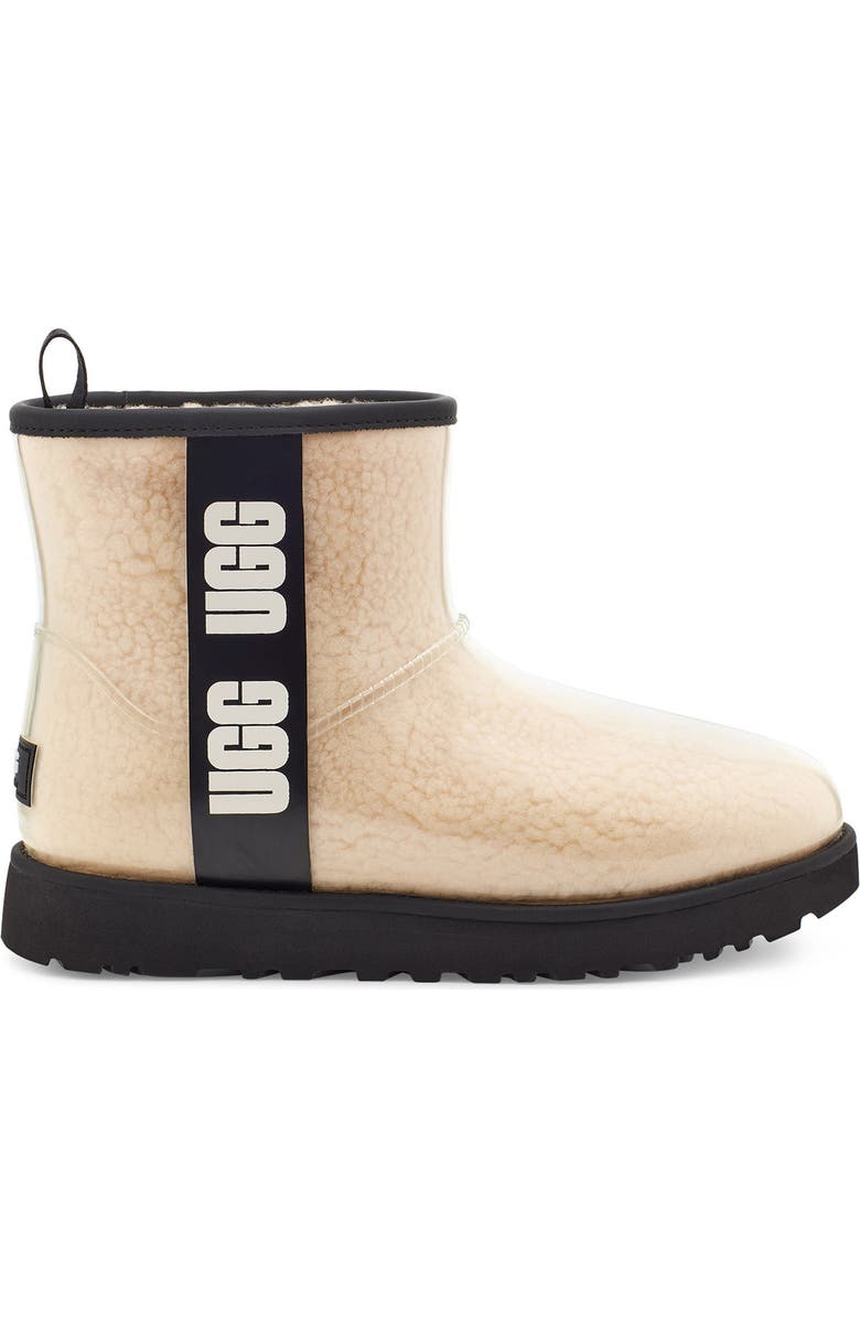 UGG<sup>®</sup> Classic Mini Waterproof Clear Boot, Alternate, color,