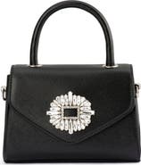 Olga Berg Alejandra Embellished Top Handle Bag