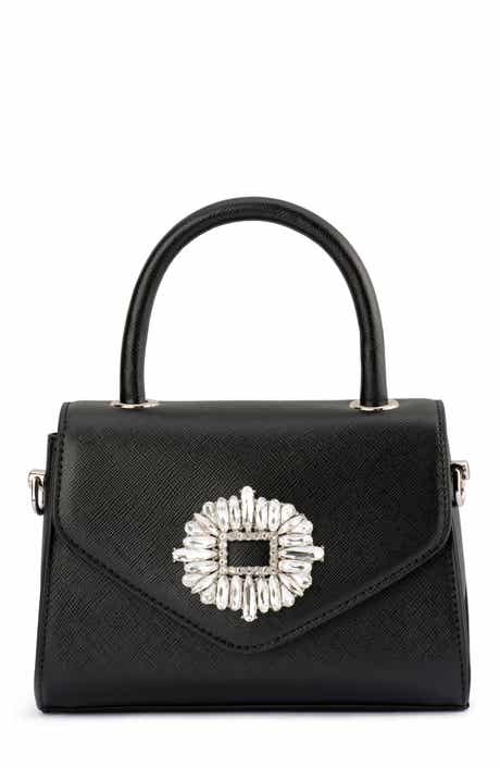 Olga Berg Alejandra Embellished Top Handle Bag