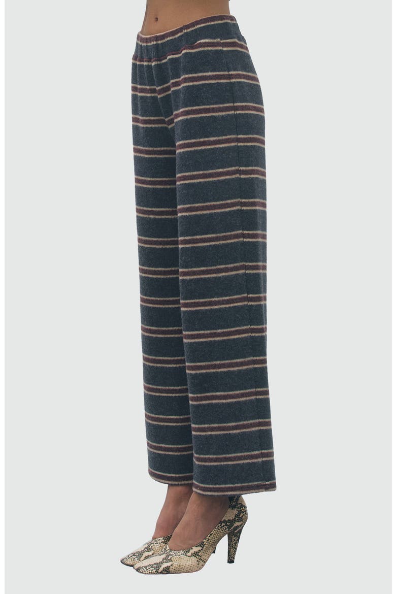 Bradley Striped Wide Leg Knit Pants, Alternate, color, NAVY MULTI