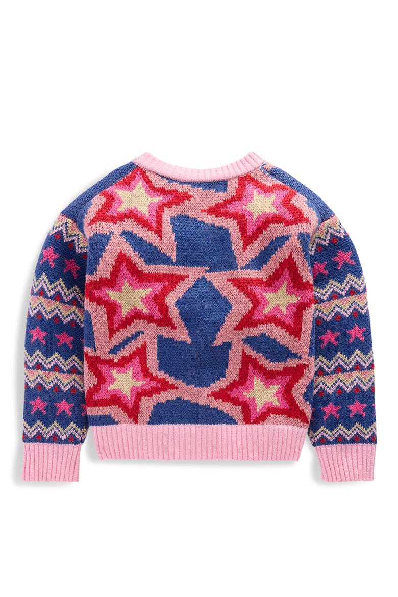 Kids' Sparkle Star Cardigan, Alternate, color, MULTI SPARKLE STARS