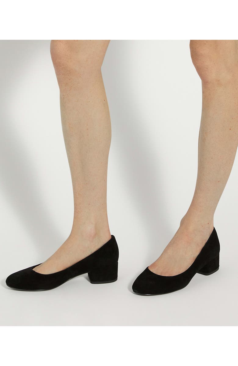 Dune London Bracket Pump, Alternate, color, Black