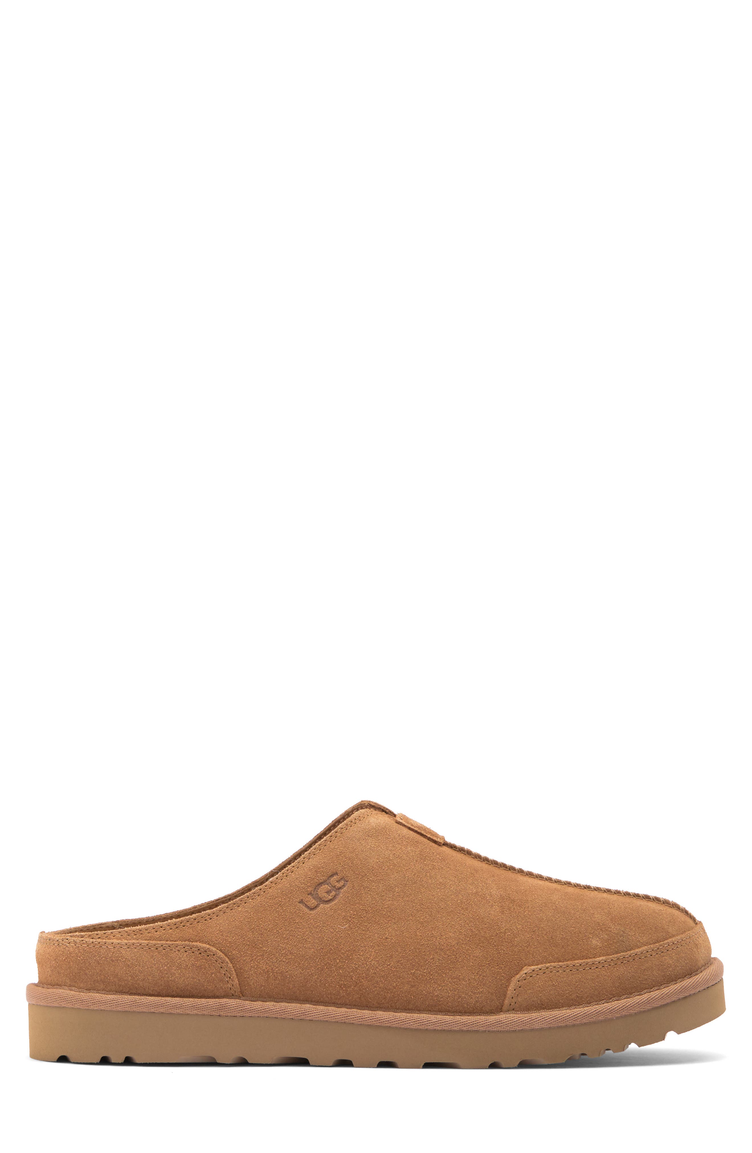 UGG<sup>®</sup> Marcman Wool Blend Lining Slipper, Alternate, color, Chestnut