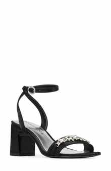 Donald Pliner Crystal Ankle Strap Sandal