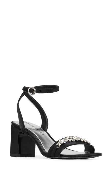 Donald Pliner Crystal Ankle Strap Sandal