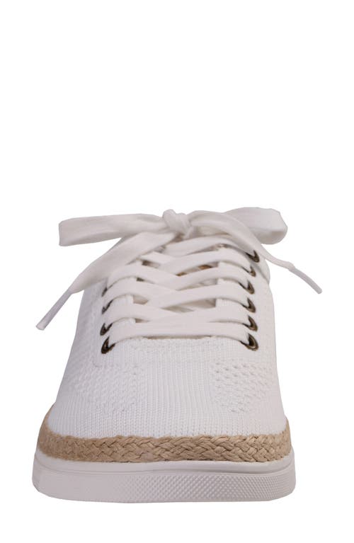 Revitalign Macey Perforated Sneaker In White