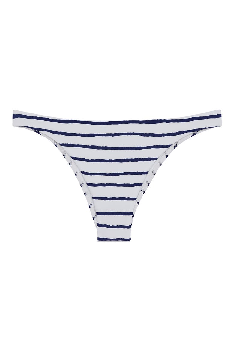 Symphonie Striped Brazil Bikini Briefs, Alternate, color, MULTI