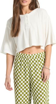 Brixton Carefree Organic Cotton Crop Top