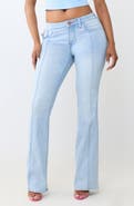 True Religion Becca Seamed Flap Pocket Bootcut Jeans