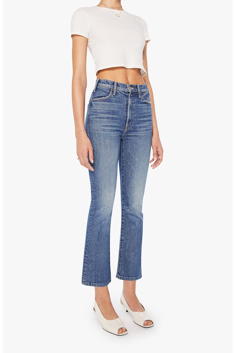 The Hustler High Waist Ankle Bootcut Jeans, Alternate, color, BENDING THE RULES