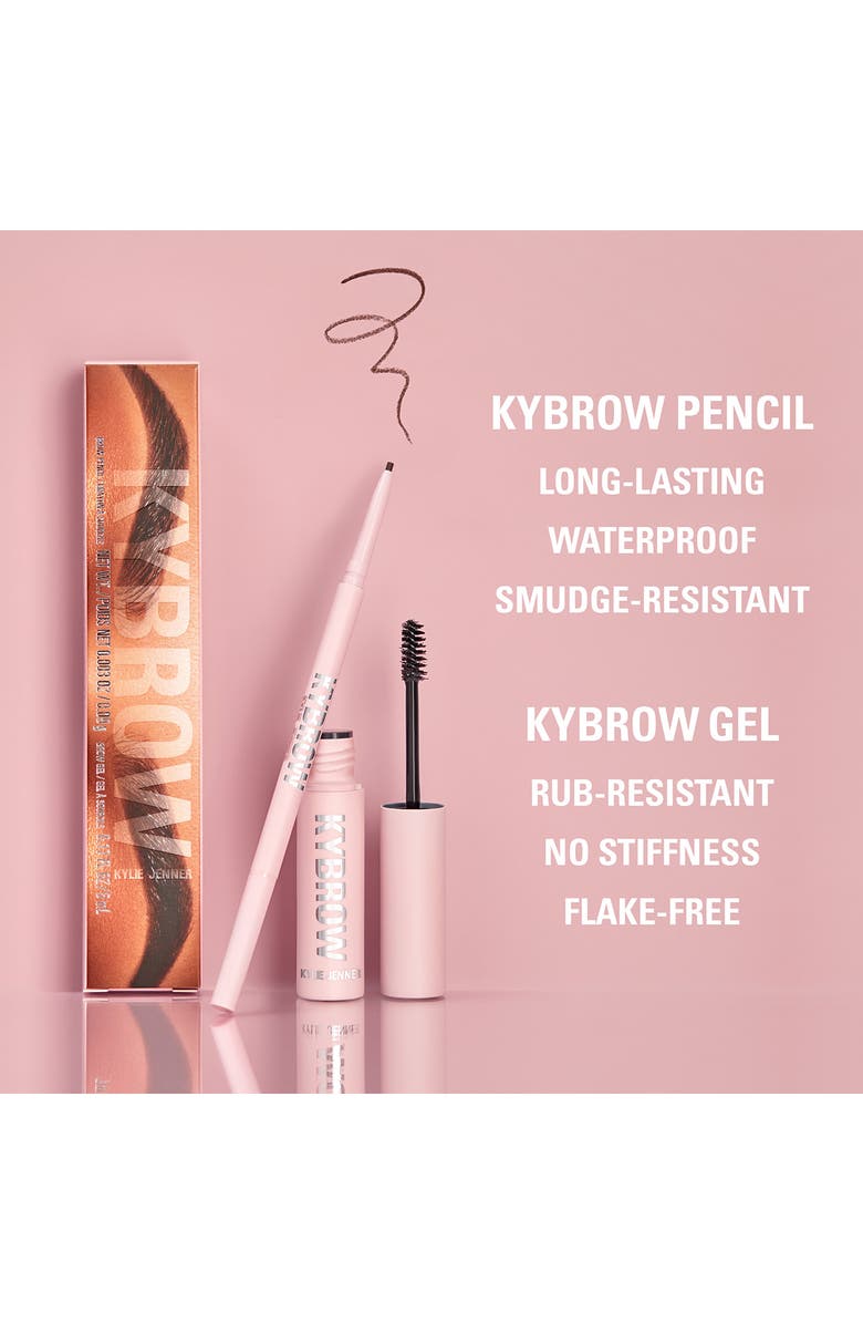 Kylie Cosmetics Kybrow Brow Gel & Pencil Kit, Alternate, color, Cool Brown