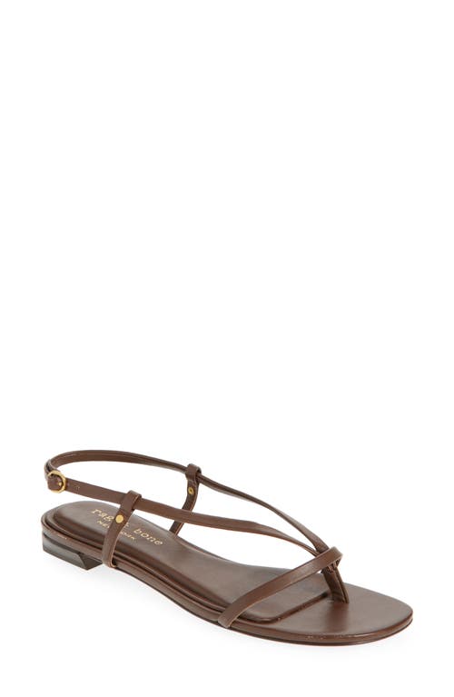 Rag & Bone Giselle Strappy Thong Sandals Dkmocha
