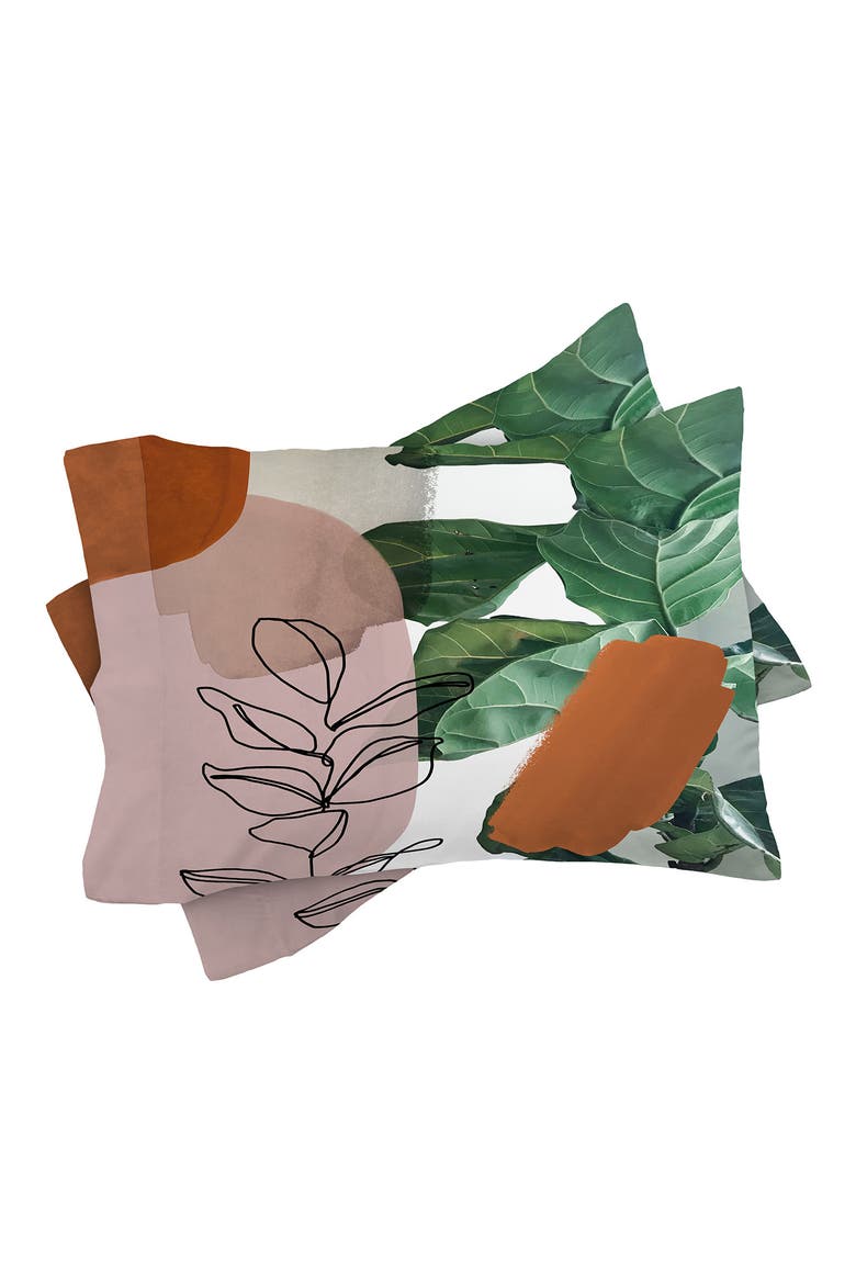 Gale Switzer Simpatico Duvet Cover & Sham Set, Alternate, color, GREEN