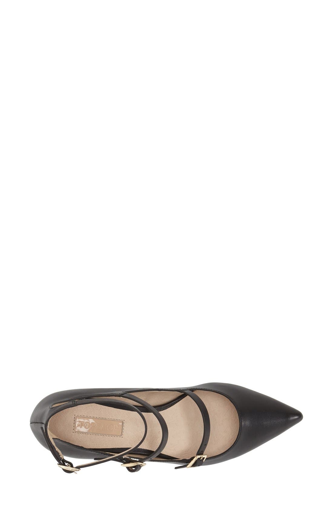 Topshop 'Jolene' Pump, Alternate, color, 