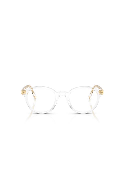 Miu Miu 50mm Round Optical Glasses In Transparent