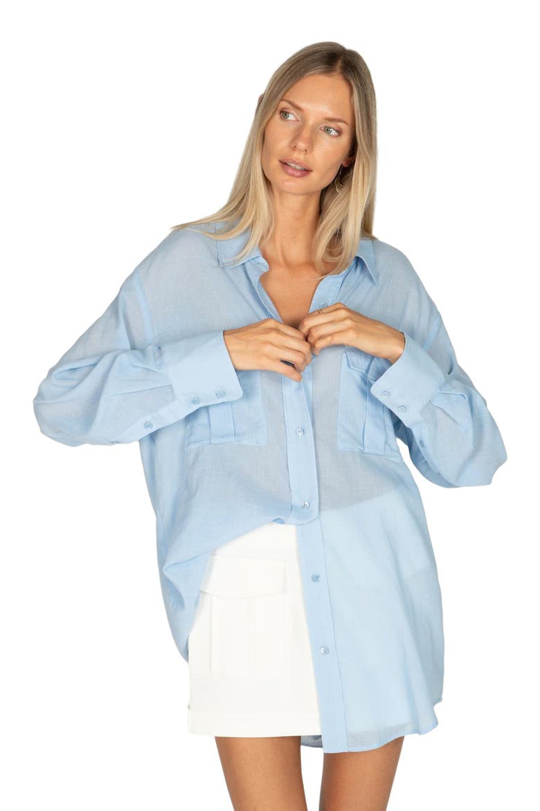 Este Shirt, Alternate, color, PERIWINKLE BLUE