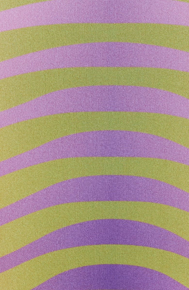 Jean Paul Gaultier Morphing Stripe One-Piece Swimsuit, Alternate, color, 