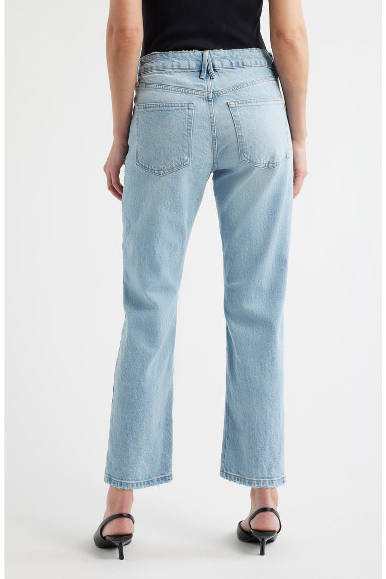 'Vintage Fit' Straight Leg Ankle Jeans, Alternate, color, INDIGO1220