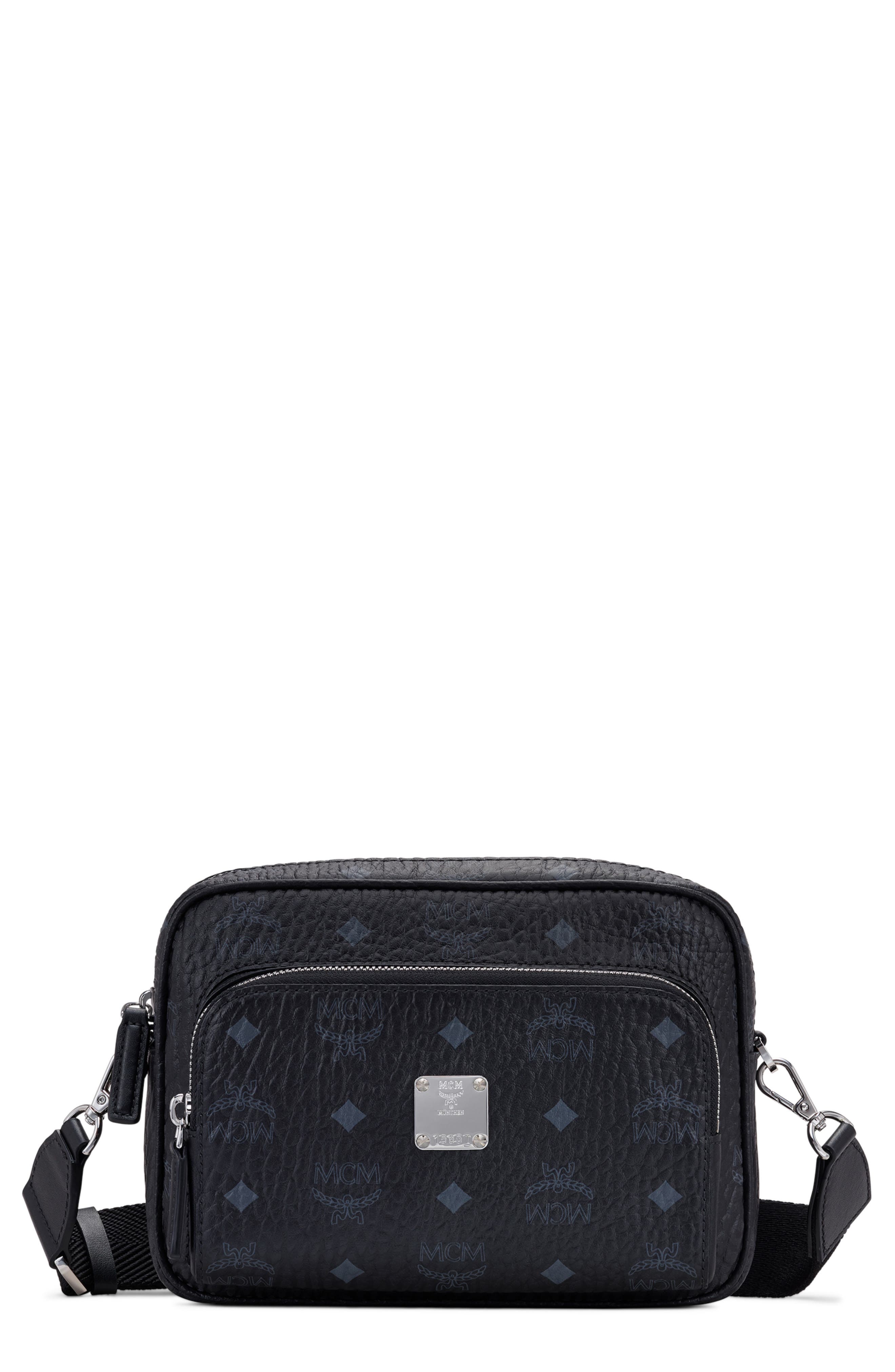 MCM Klassick Visetos Crossbody Bag, Main, color, 