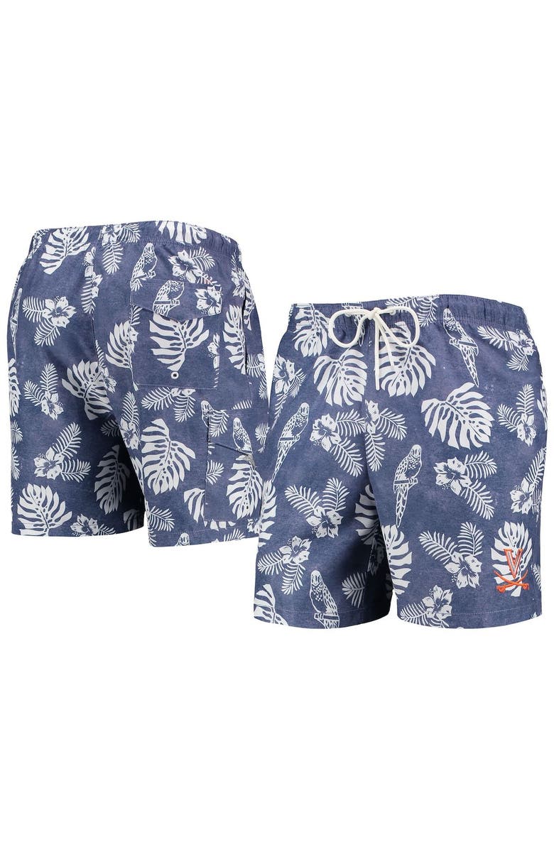 Tommy Bahama Men's Tommy Bahama Navy Virginia Cavaliers Naples Parrot in Paradise Swim Shorts, Main, color, 