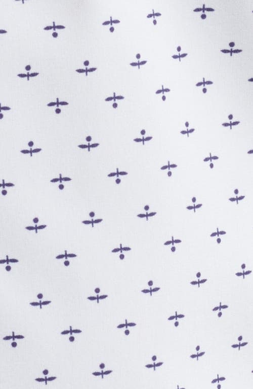 Mizzen + Main Mizzen+main Leeward Trim Fit Plaid Performance Button-up Shirt In Sky Dotted Leaf