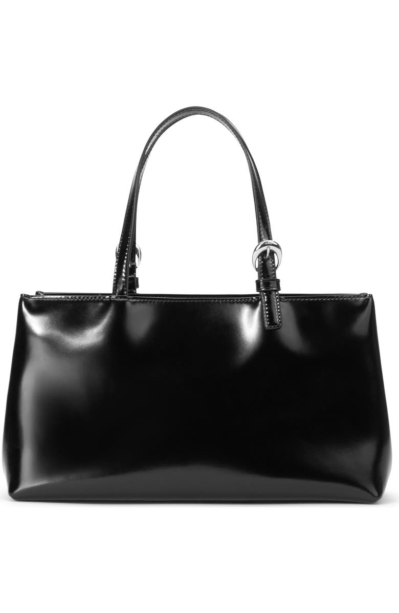 STAUD Brando Leather Shoulder Bag, Main, color,