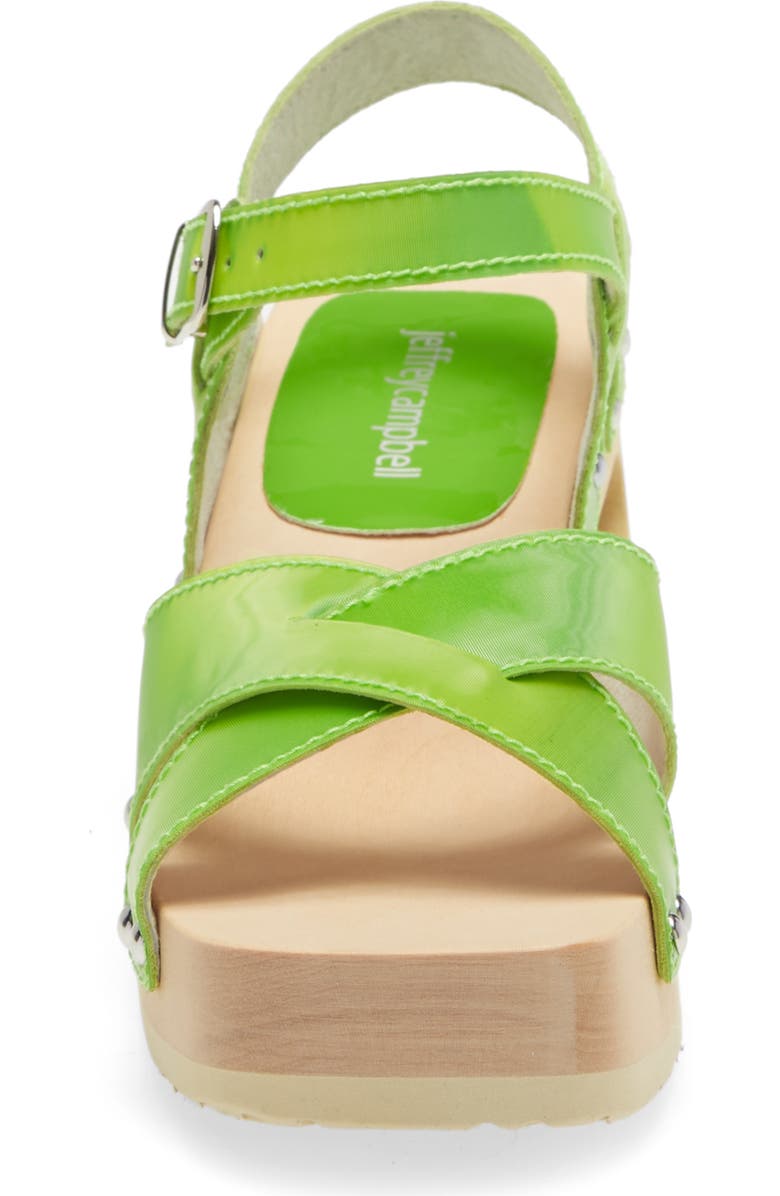 Jeffrey Campbell Spiced Wood Wedge Sandal, Alternate, color,