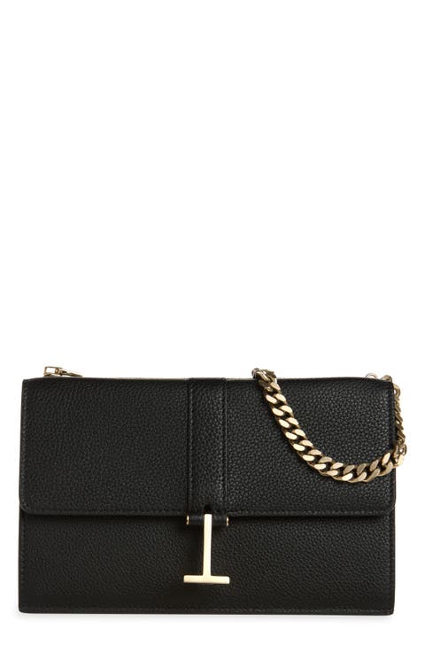 Mini Kara Grain Leather Shoulder Bag