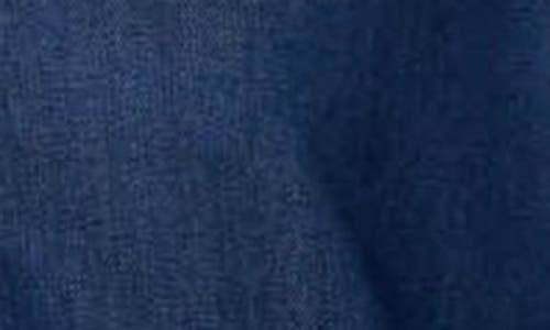 Blu Pepper Denim Long Sleeve Button Down Shirt In Blue