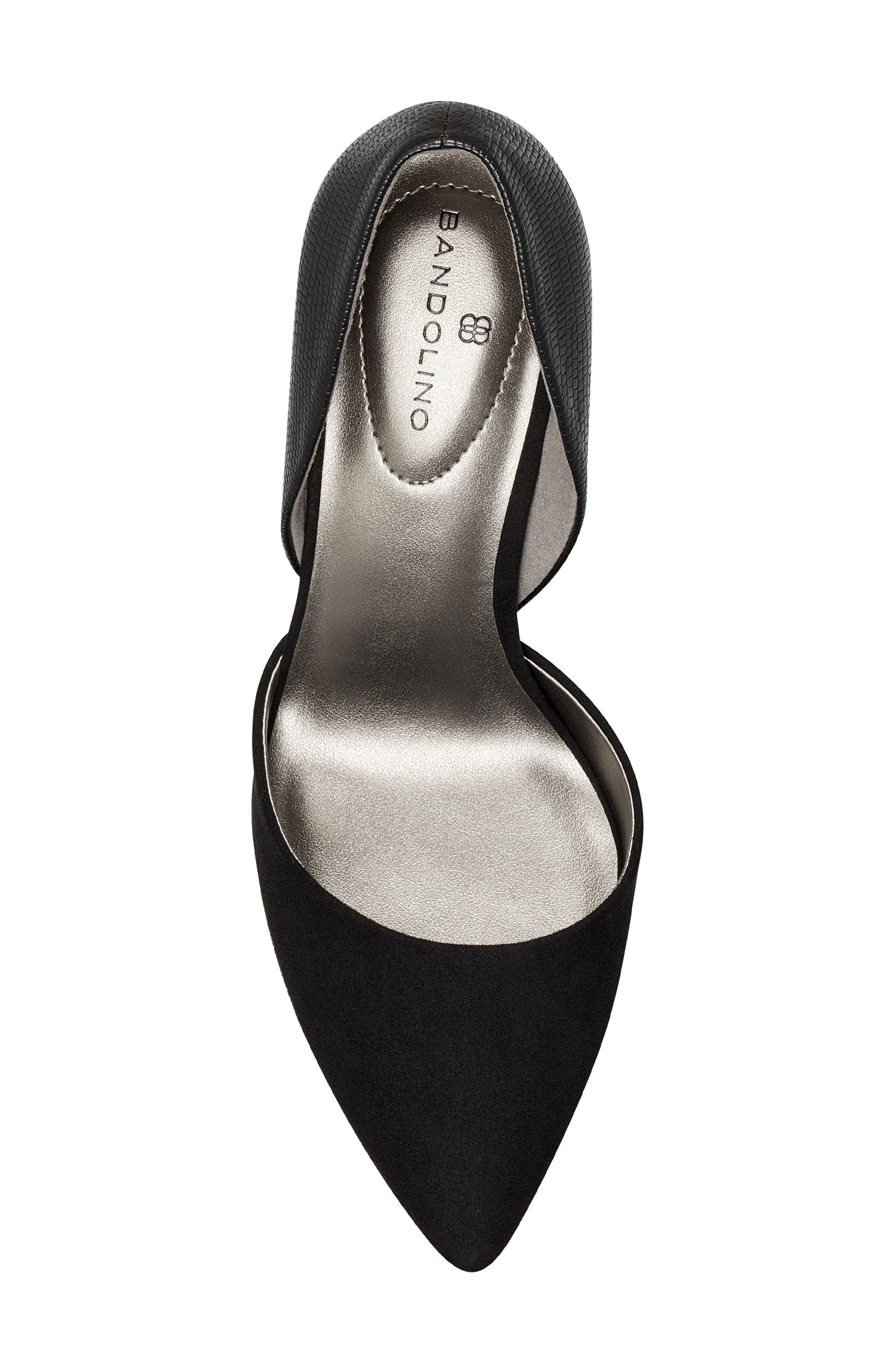 d'Orsay Pump, Alternate, color, BLK/BLK SY