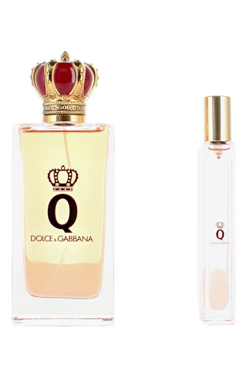 Dolce & Gabbana Q By Dolce&gabbana Eau De Parfum Set $196 Value In Transparent