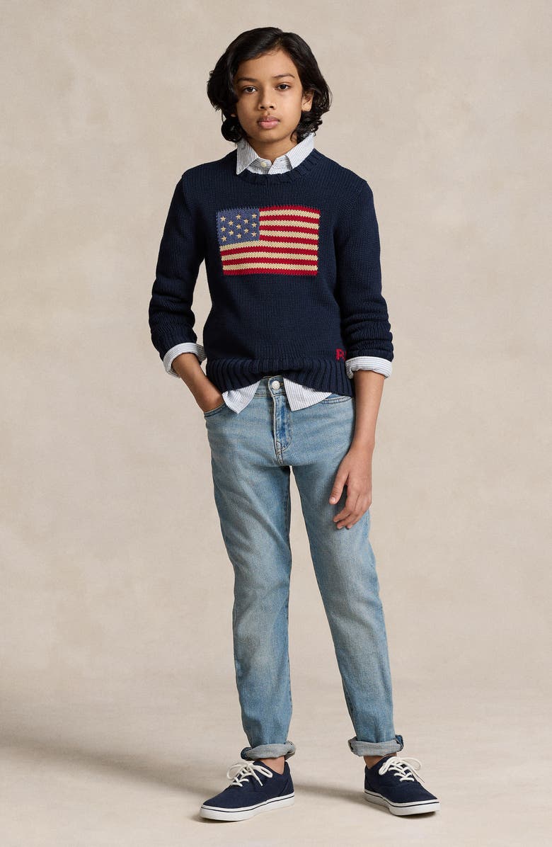 Polo Ralph Lauren Kids' Sullivan Slim Fit Stretch Jeans, Alternate, color, 