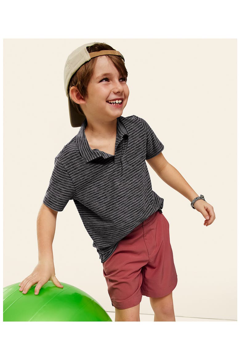 Boys Adventure Performance Shorts, Alternate, color, Nautical Red