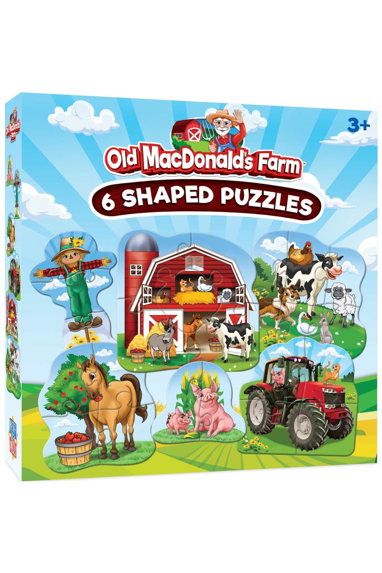 Old MacDonald 6-Pack Mini Puzzles, Main, color, Multicolor