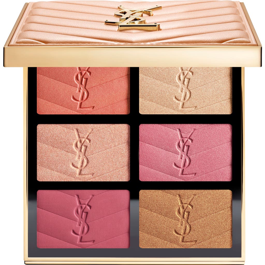 Saint Laurent Yves Golden Oasis Face Palette In Transparent