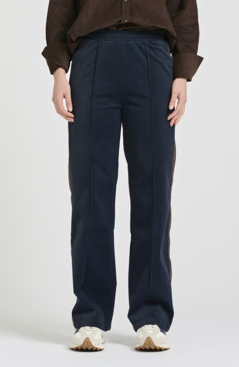 Lucille Velvet Track Pants
