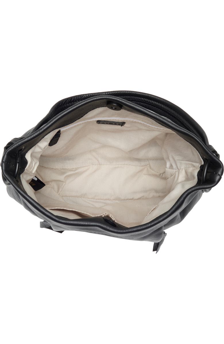 AIMEE Low Key Luxe Hobo Bag, Alternate, color, Black