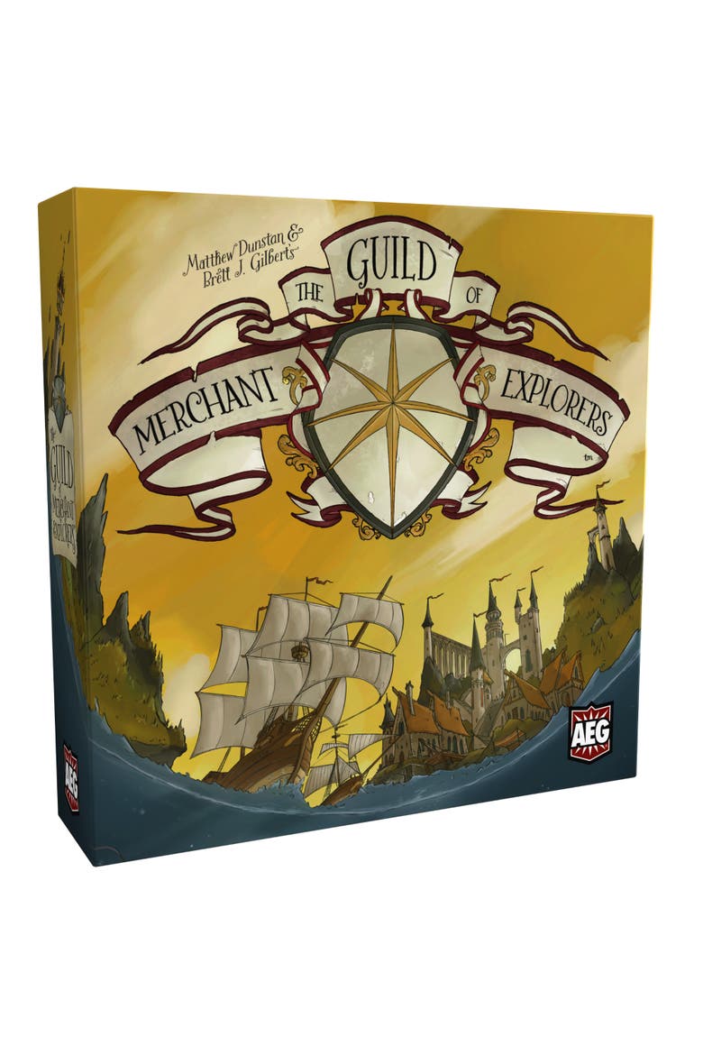 The Guild Of Merchant Explorers Strategy Board Game, 14+, Main, color, Multicolored