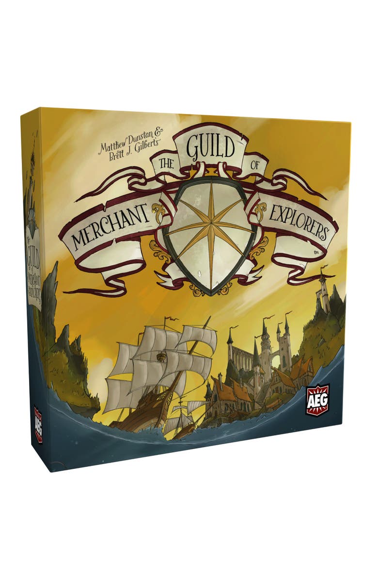 Alderac Entertainment Group The Guild Of Merchant Explorers Strategy Board Game, 14+, Main, color, Multicolored