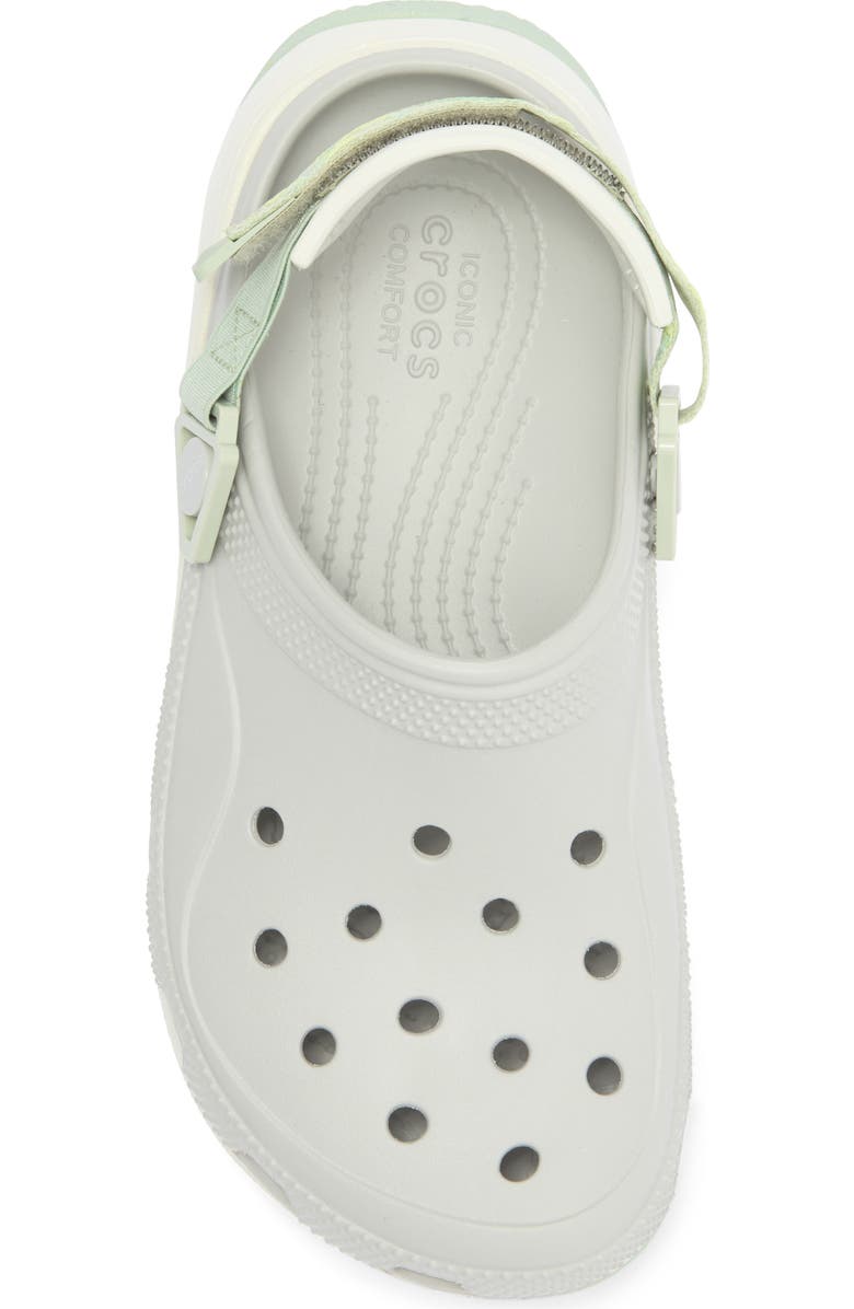 CROCS Hiker Xscape Marbled Platform Slingback Clog, Alternate, color,